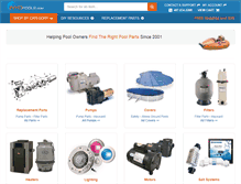 Tablet Screenshot of inyopools.com